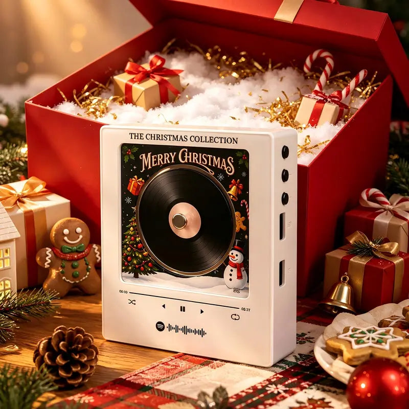 PLACEHOLDER – Christmas vinyl music box