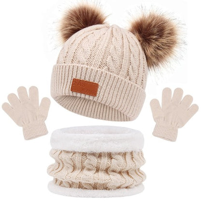 Children’s Hat, Scarf and Gloves
