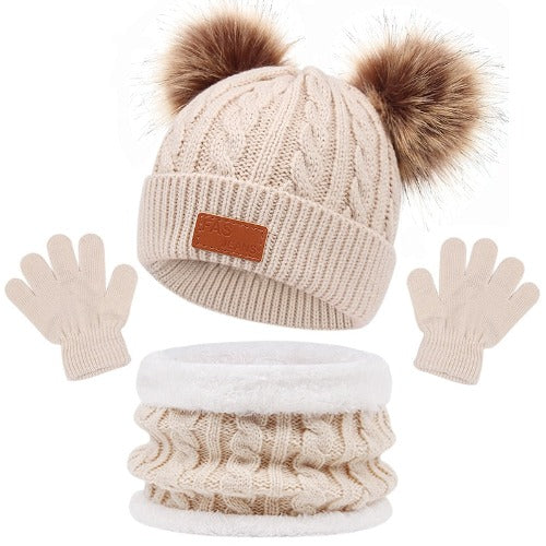 Children’s Hat, Scarf and Gloves
