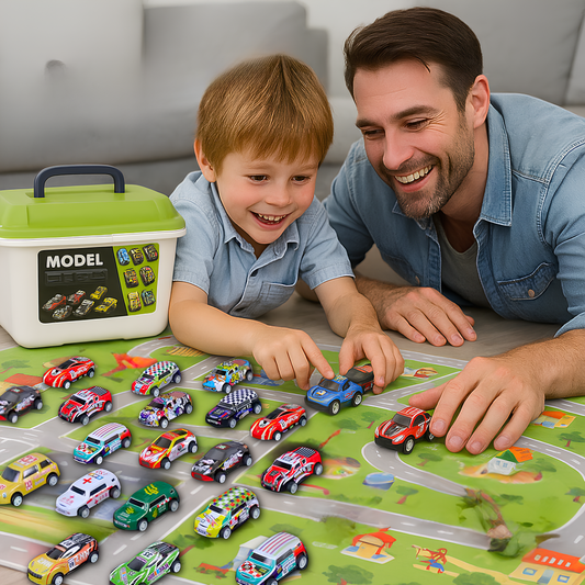 Juego de Coches - ¡Garaje Completo!